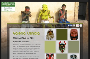 Galeria Olinala E-commerce Web Site design by SIB IT Services, Web Design, SEO & LSEO